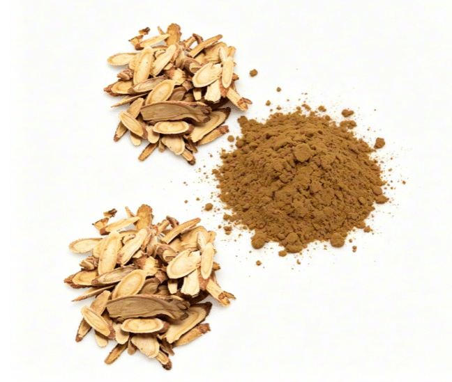 Siberian Ginseng Extract close-up texture detail